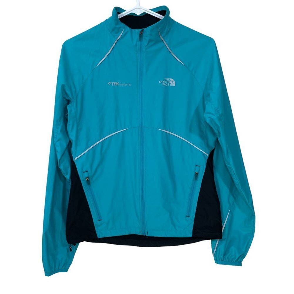 The North Face Flight Series Women Size S Full Zip Lightweight Jacket Blue